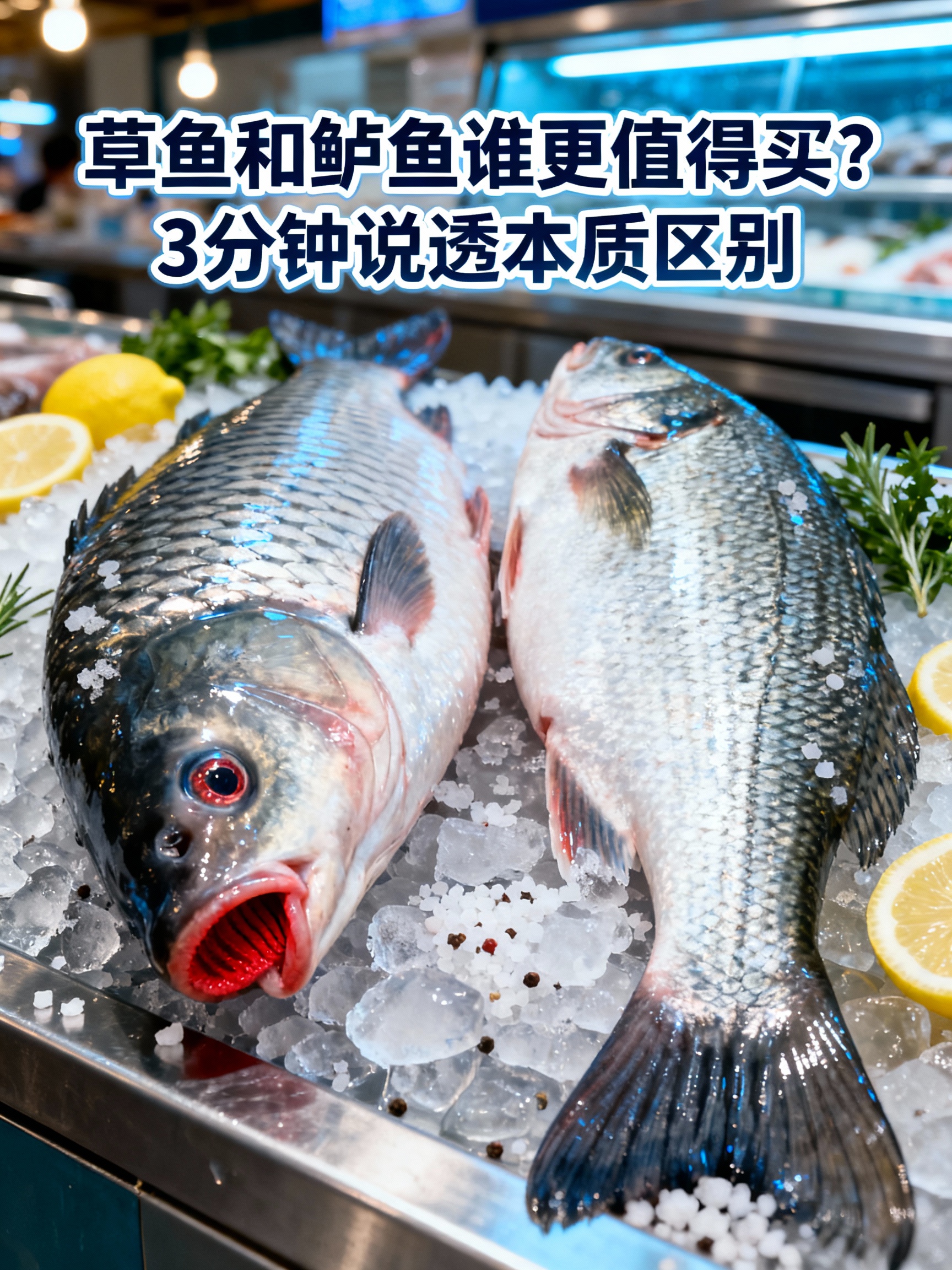 草鱼和鲈鱼谁更值得买？3分钟说透本质区别