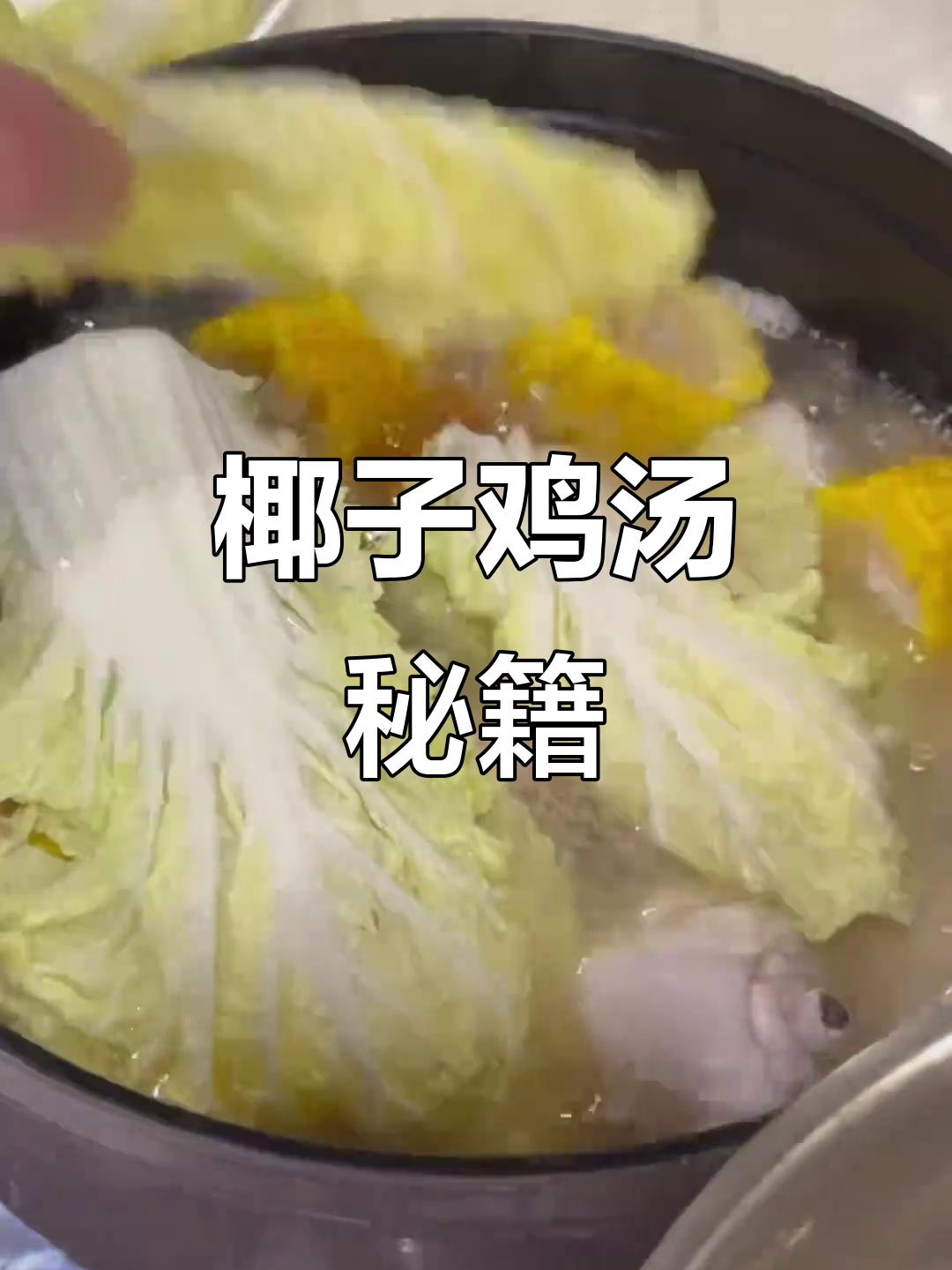 椰子鸡汤鲜美无敌,调料搭配绝妙,酸甜适中超好喝!