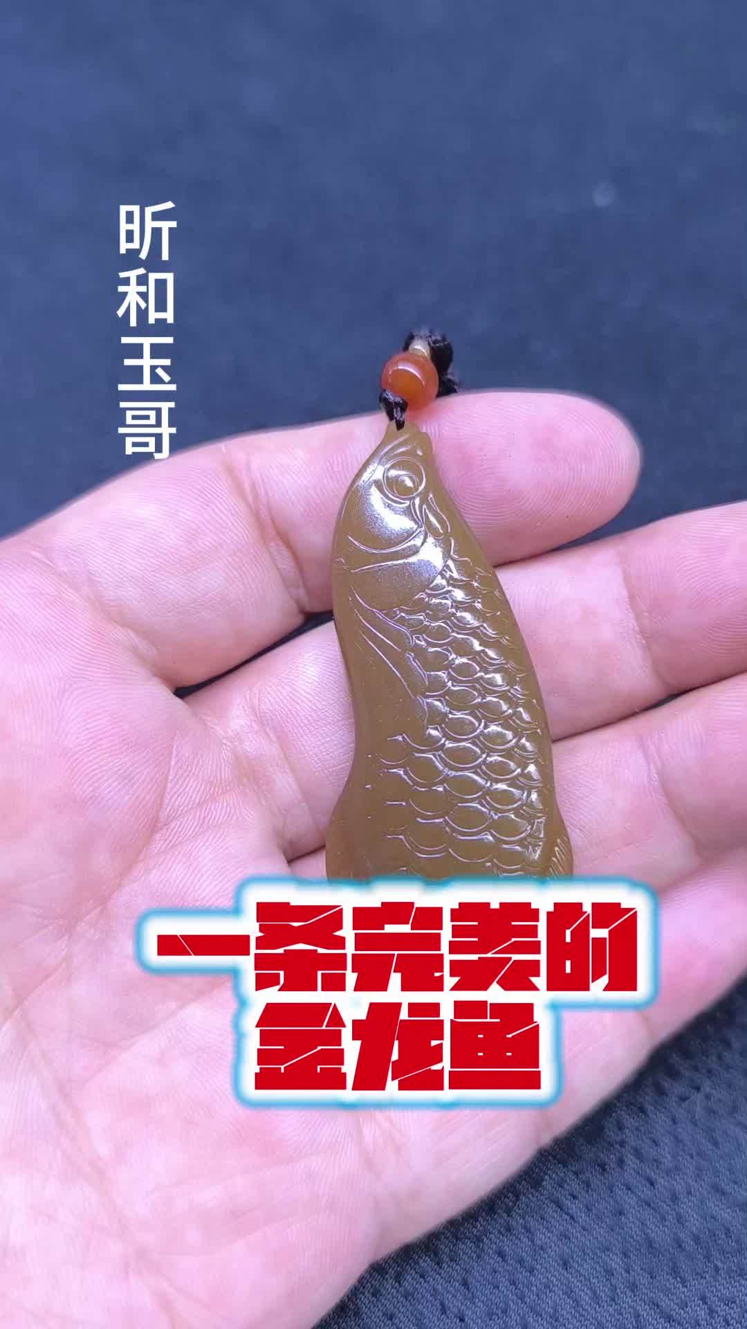 金龙鱼 和田玉 玉雕设计 手工制作 私人订制 挂件