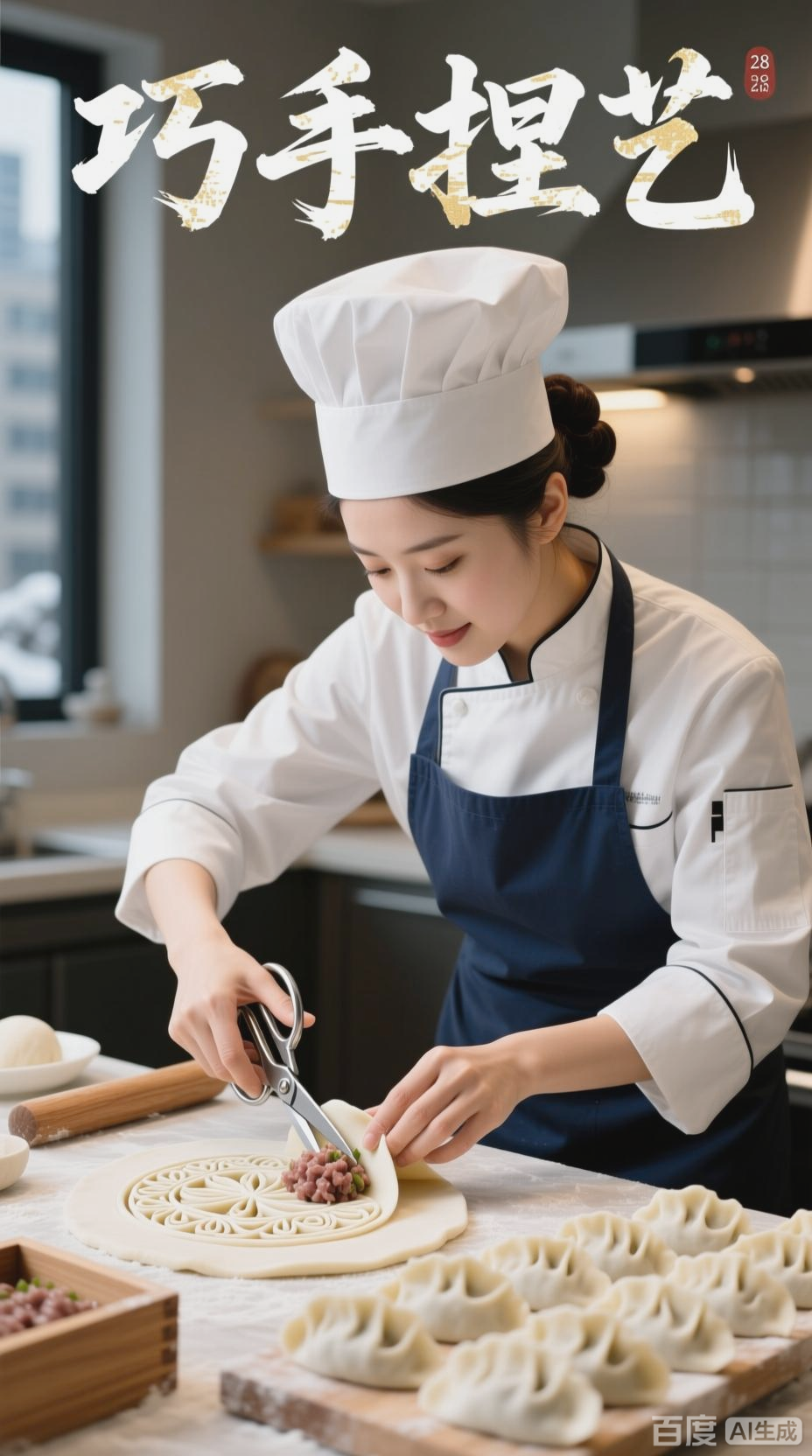 别致饺子造型,艺术与美食的融合