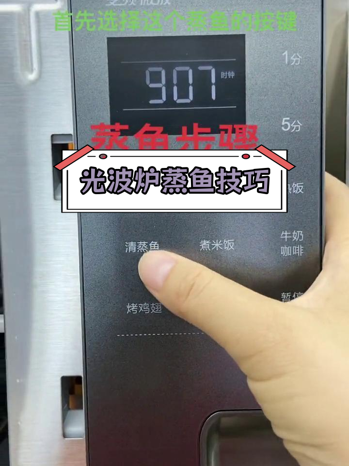 微波炉蒸鱼全攻略