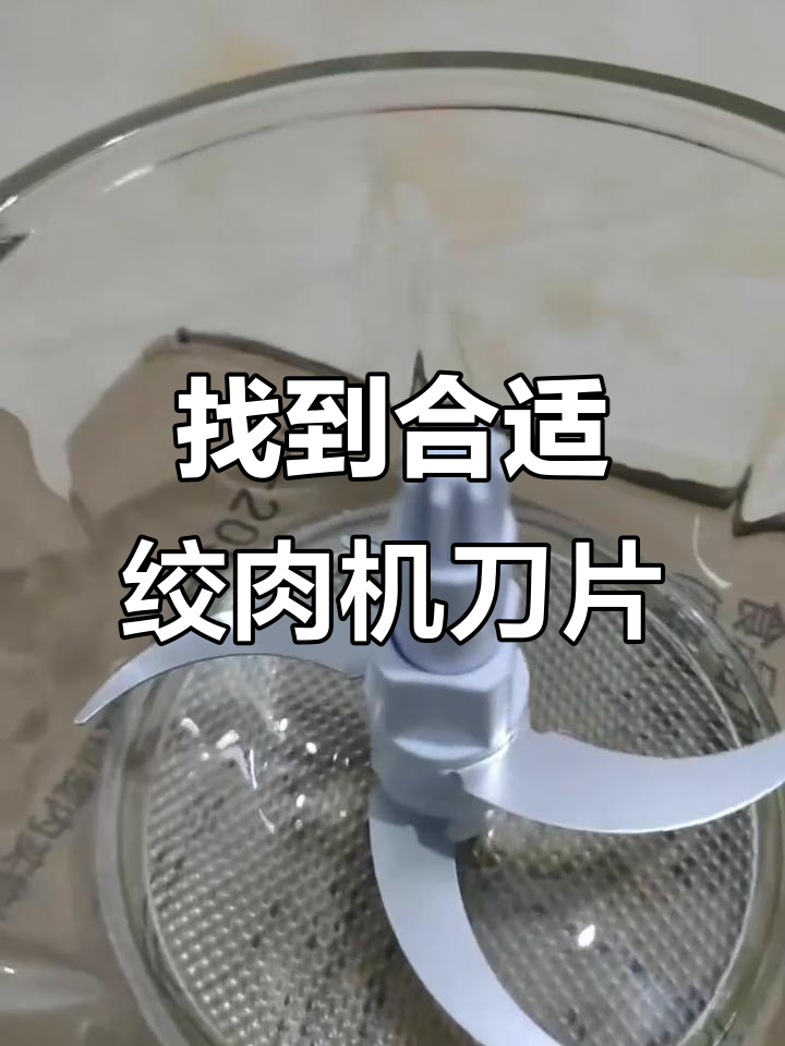 绞肉机刀片坏了?这款替代品完美匹配,轻松修复!