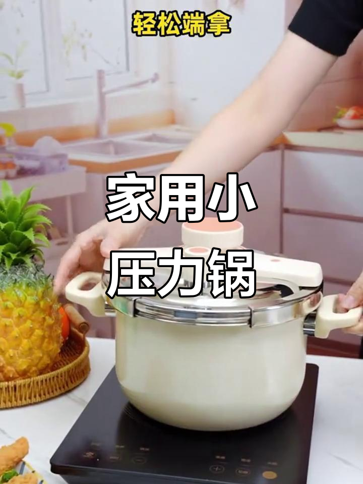 苏泊尔5L压力锅,防爆设计,电磁炉适用,家用小型双耳