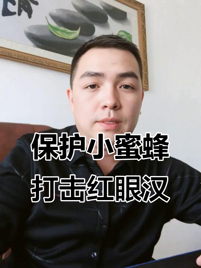 红眼汉偷吃蜂蜜,蜜蜂天敌不容忽视