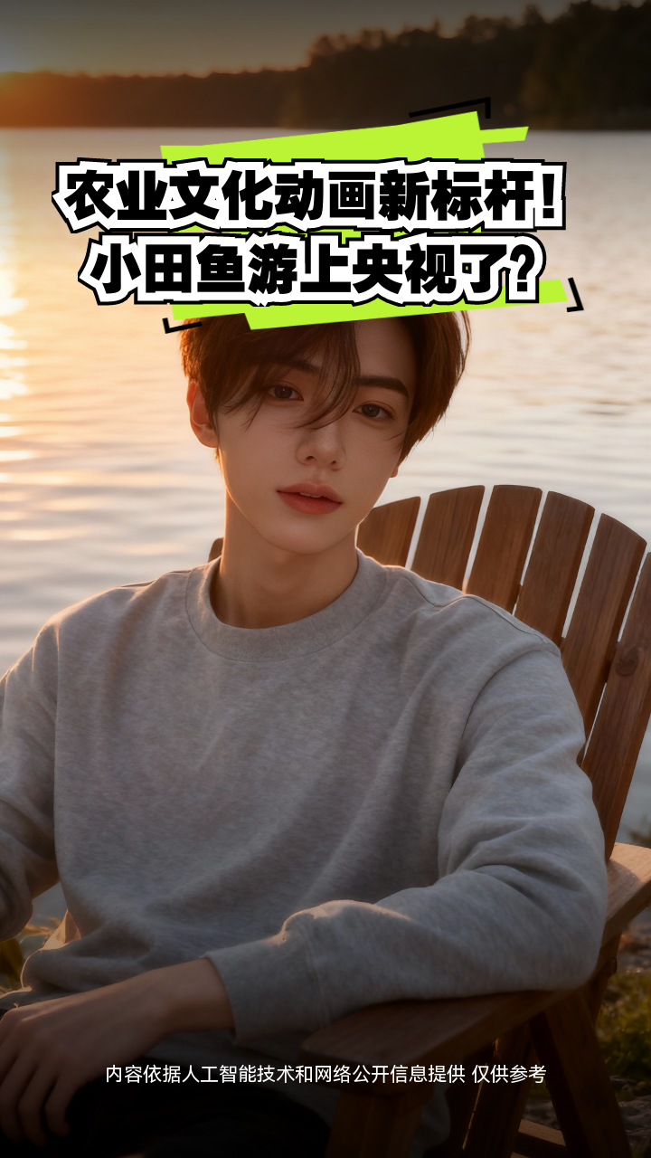 农业文化动画新标杆！小田鱼游上央视了？