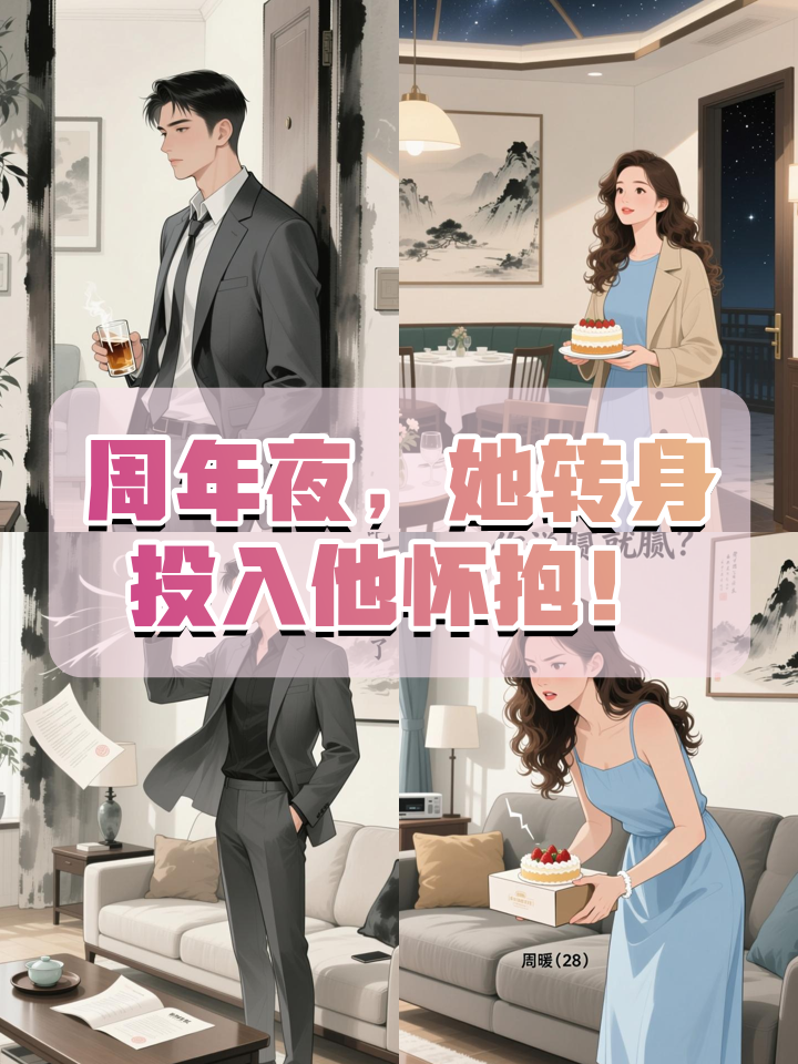 结婚一周年纪念日被弃,她转身投入他哥哥怀抱!