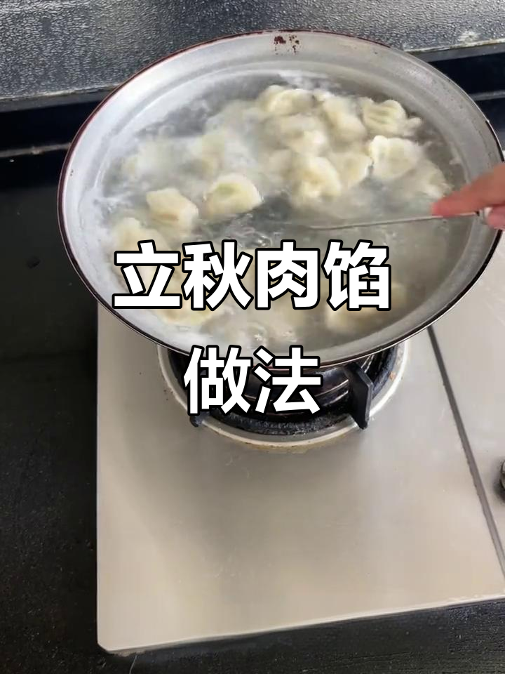 教你做鲜嫩多汁的肉馅,立秋吃饺子必备技巧