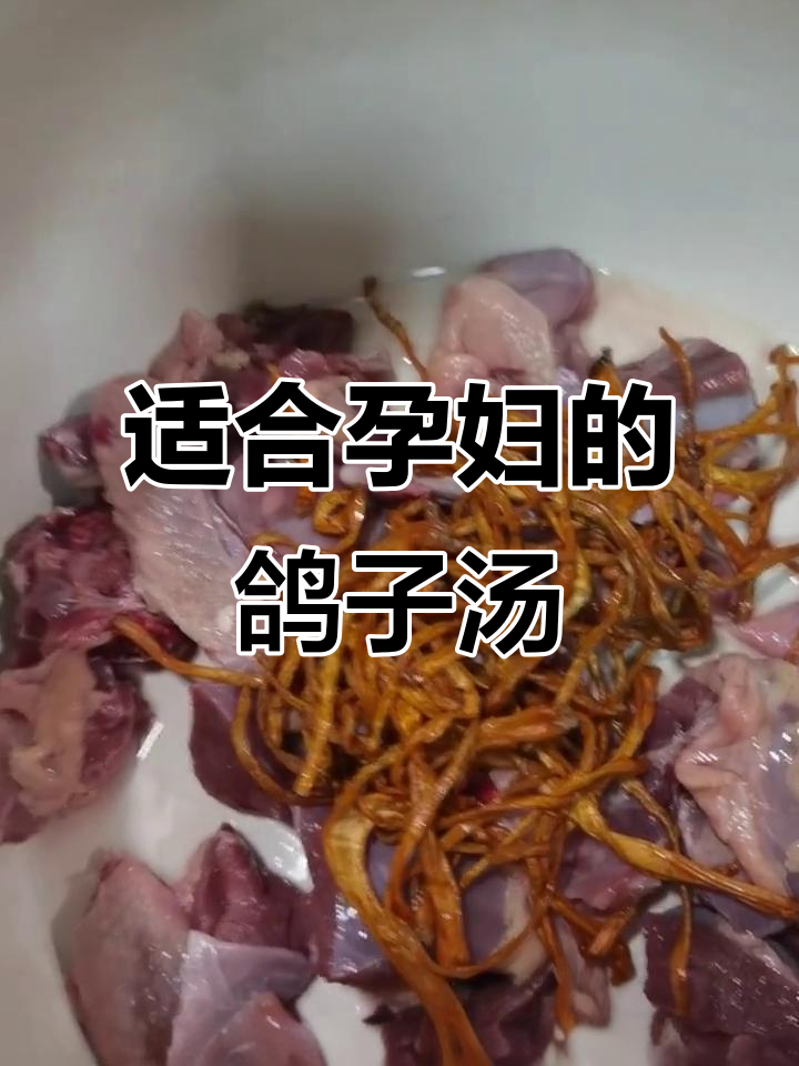 孕妇必喝鸽子汤,营养满分又美味