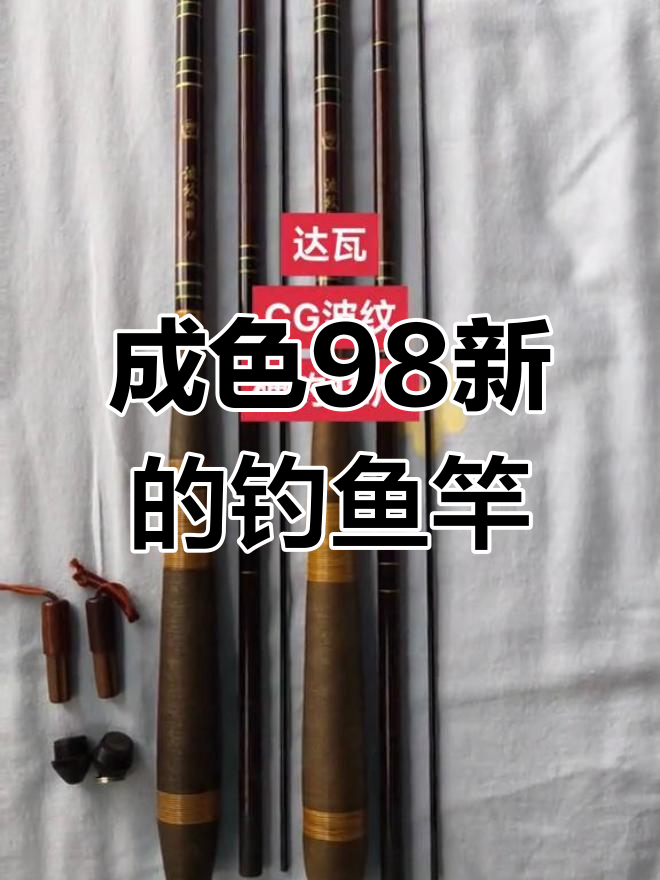 达瓦CG波纹硬调12尺,稀缺成色98新,适合溪流冲钓