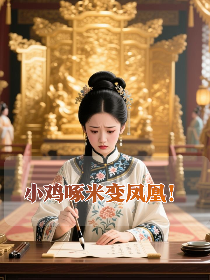 为落选故意画小鸡啄米，谁料九皇子调包成凤凰牡丹