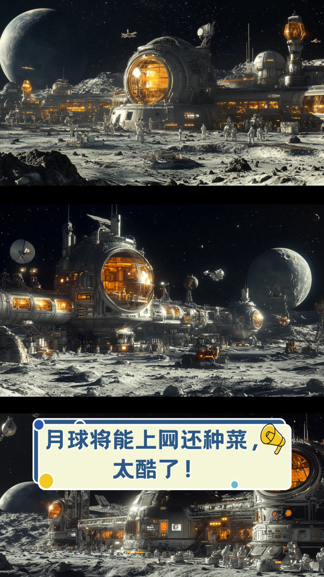 月球将能上网还种菜,太酷了!