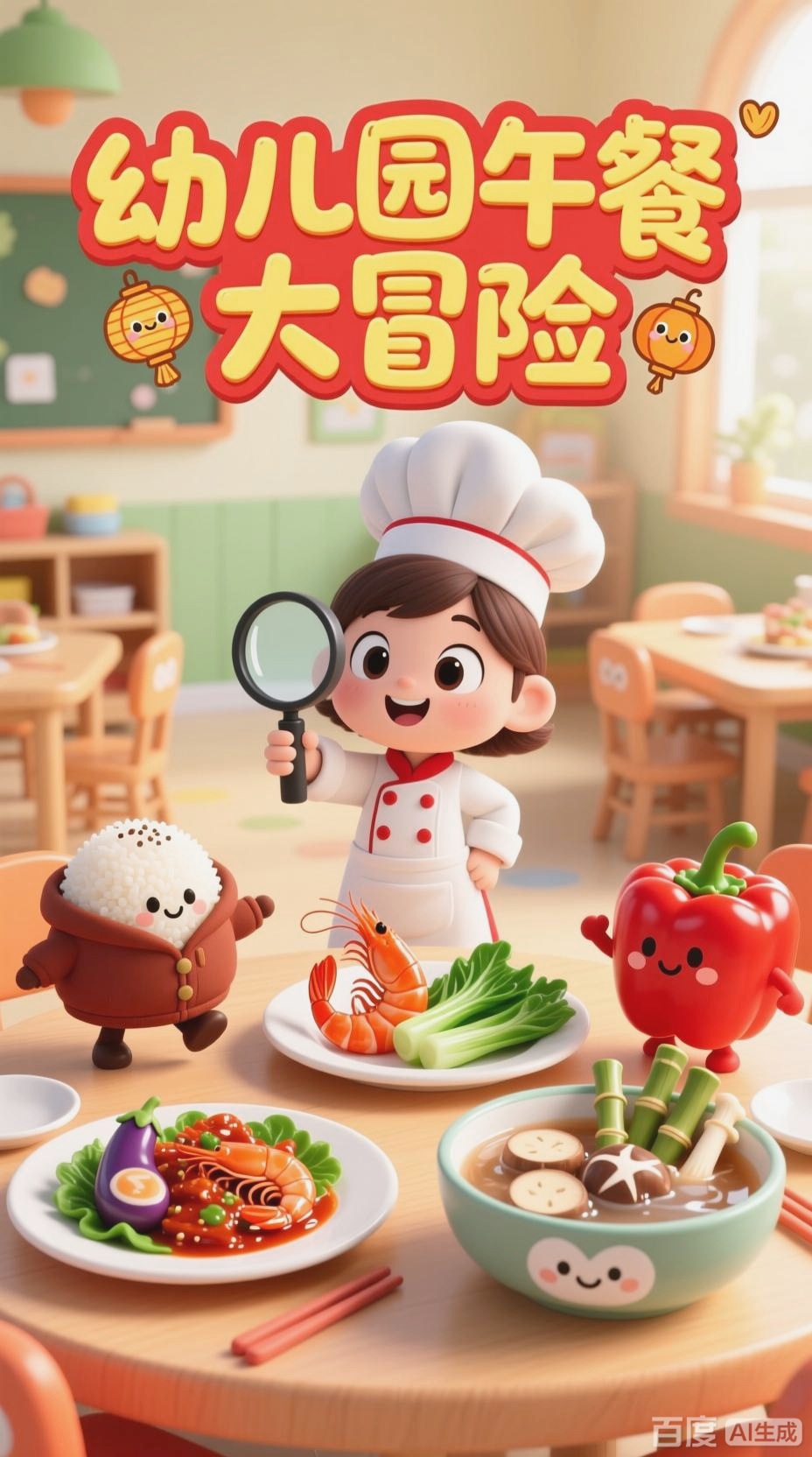 小小美食播报员