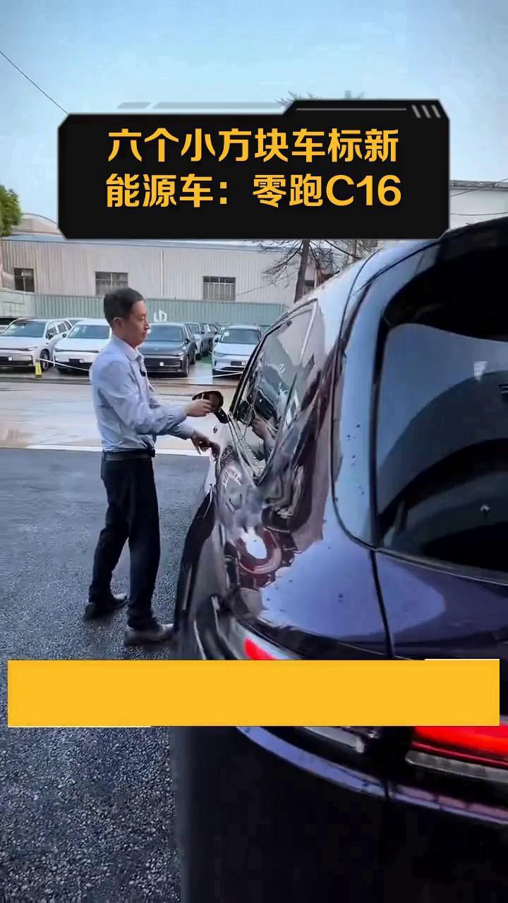 六个小方块车标新能源车:零跑C16