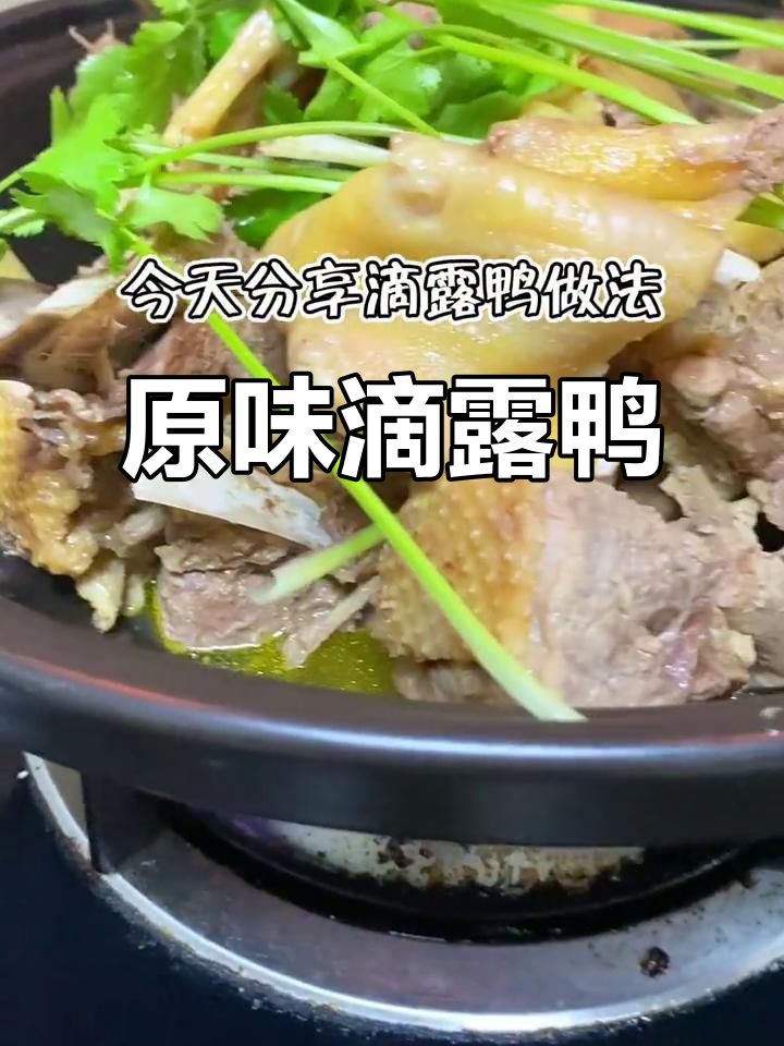 这款滴露鸭,原汁原味,肉质鲜嫩,老少皆宜!