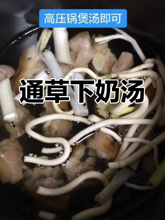 猪蹄通草汤,催奶有妙招