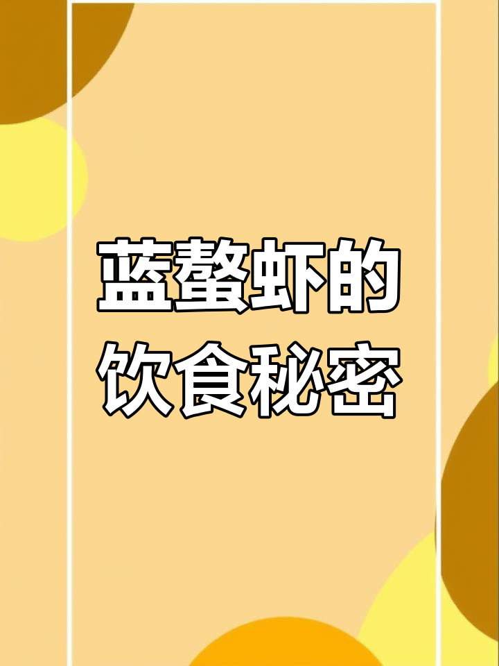 佛罗里达蓝螯虾,杂食性动物,食物来源广泛