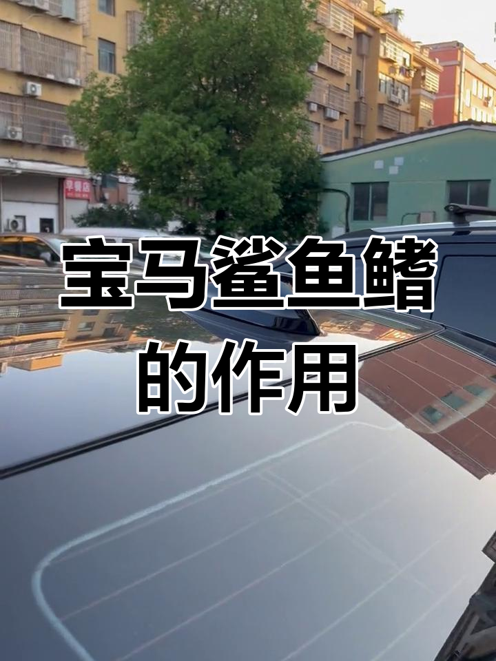 宝马鲨鱼鳍的真正作用,原来不只是为了美观