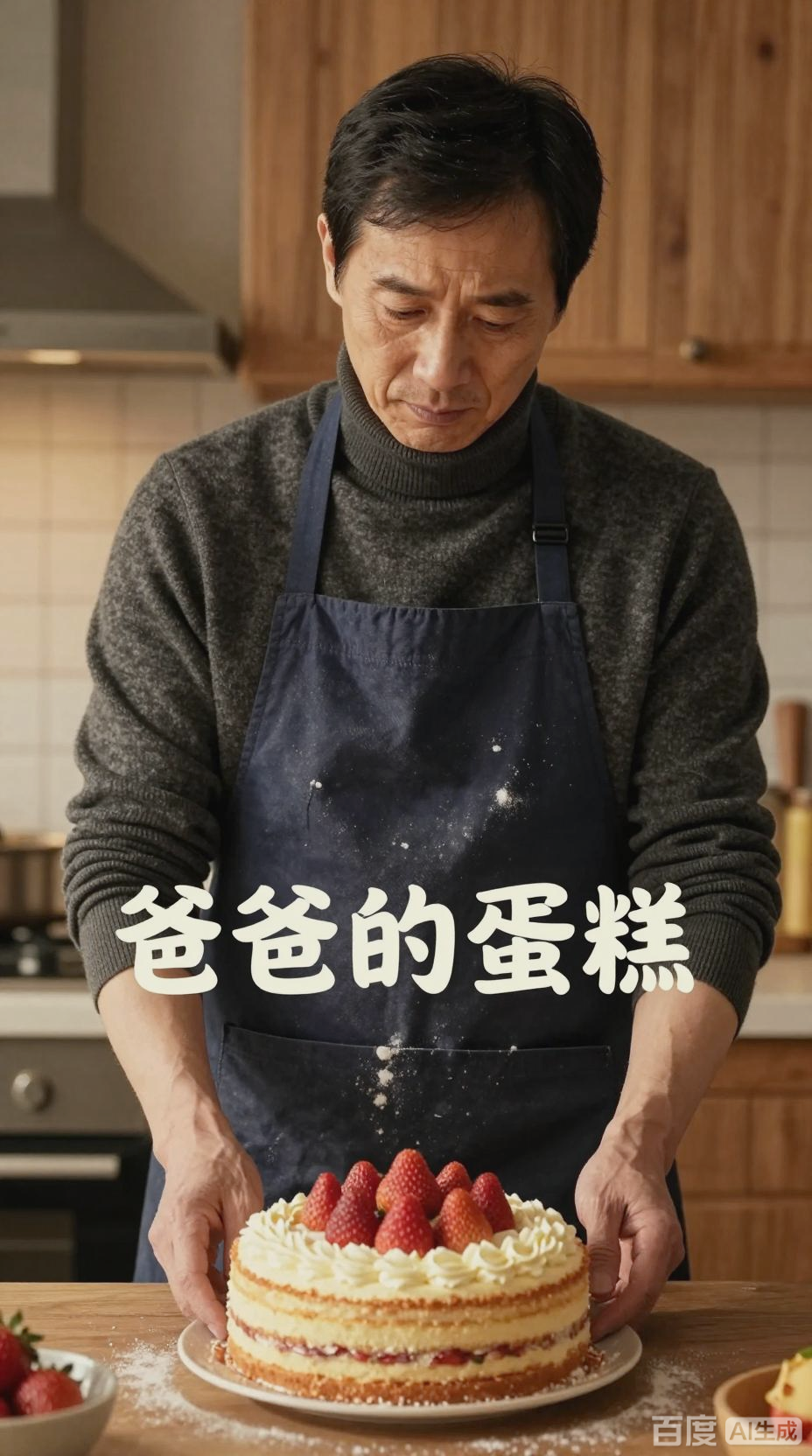 父爱如蛋糕，温暖又甜蜜