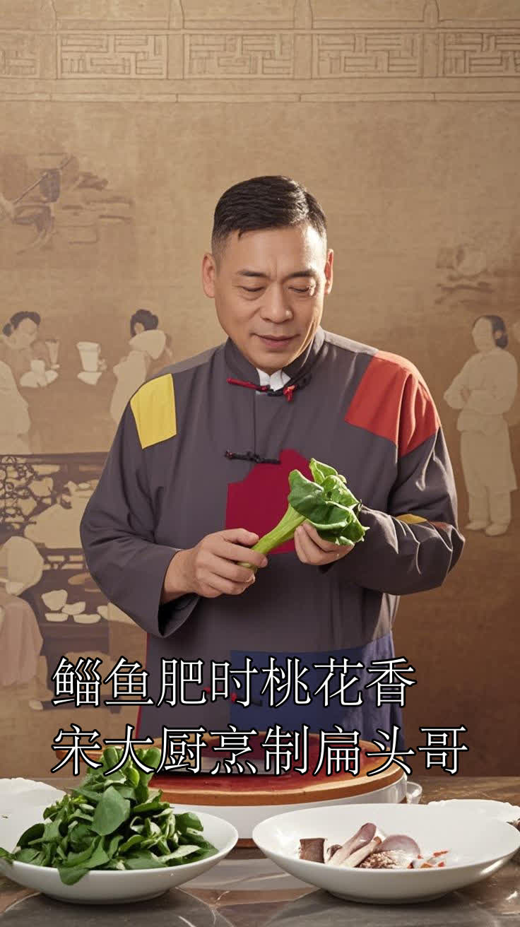 鲻鱼肥时桃花香，宋大厨烹制扁头哥