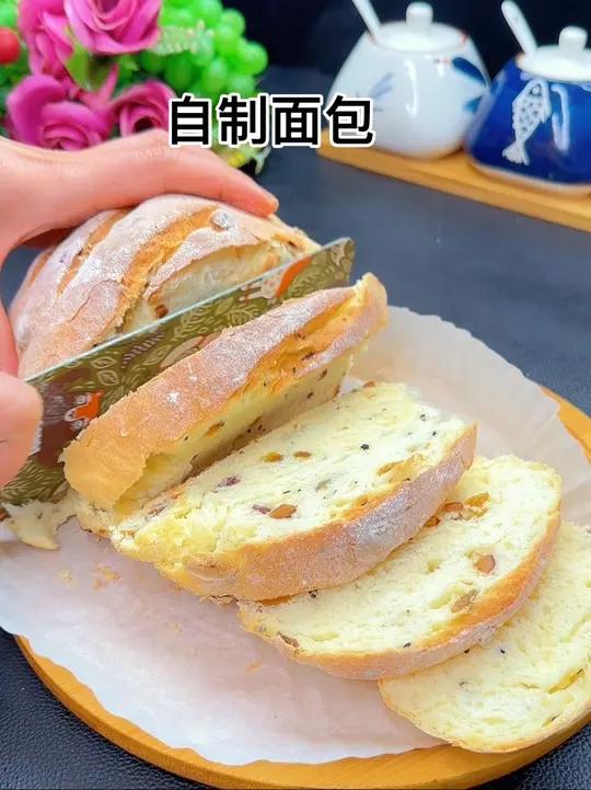 自制面包 自己在家就可以做面包了