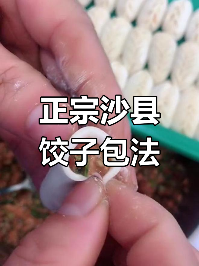 沙县小吃饺子包法大揭秘,轻松学会正宗技巧