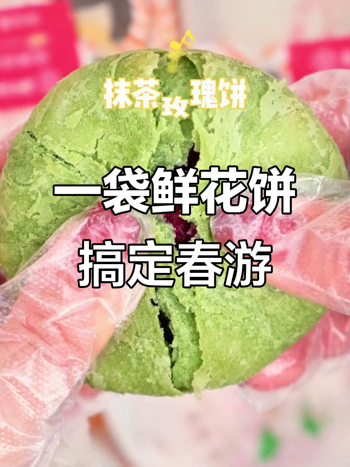 春游必备!一袋鲜花饼,轻松享受露营时光