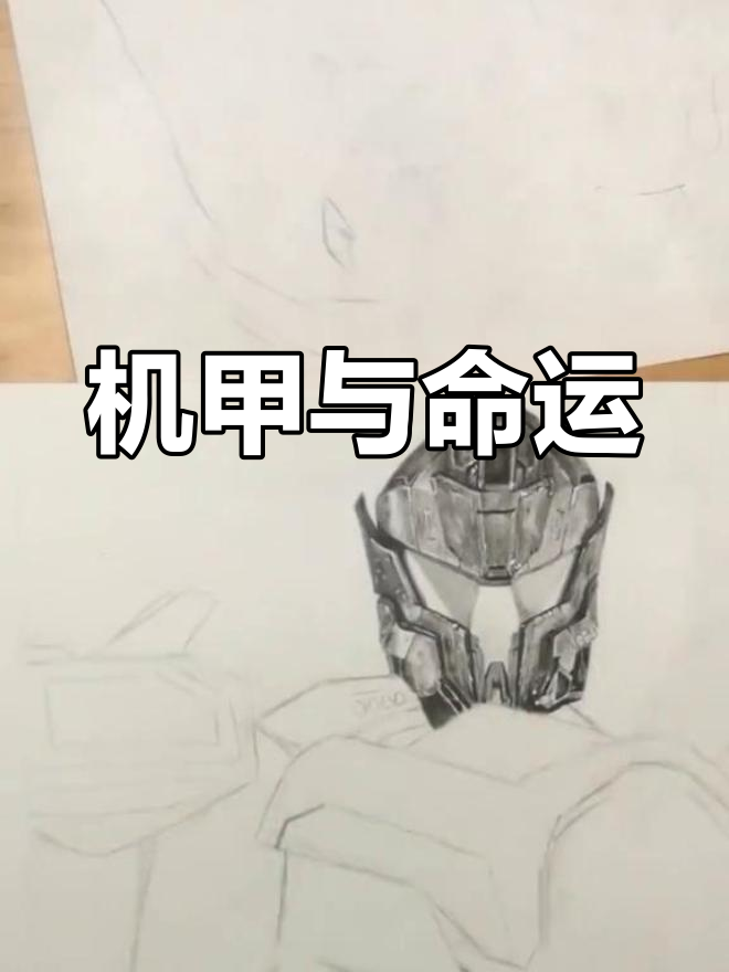 勇敢者总能得到命运的眷顾,机甲素描带你领略未来风采
