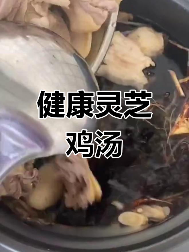 灵芝鸡汤,滋补又养生