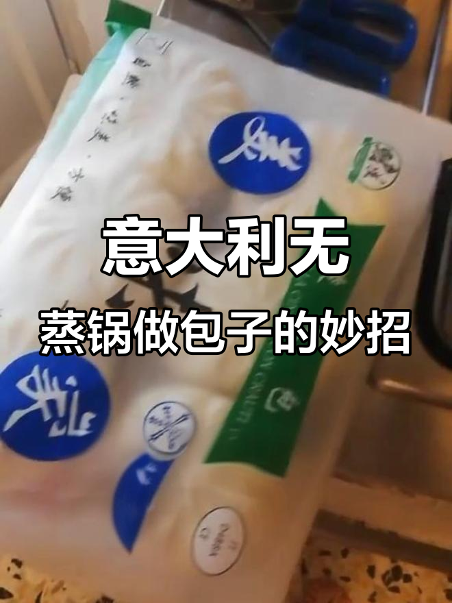 在意大利没有蒸锅,如何巧妙做出酸菜包子?