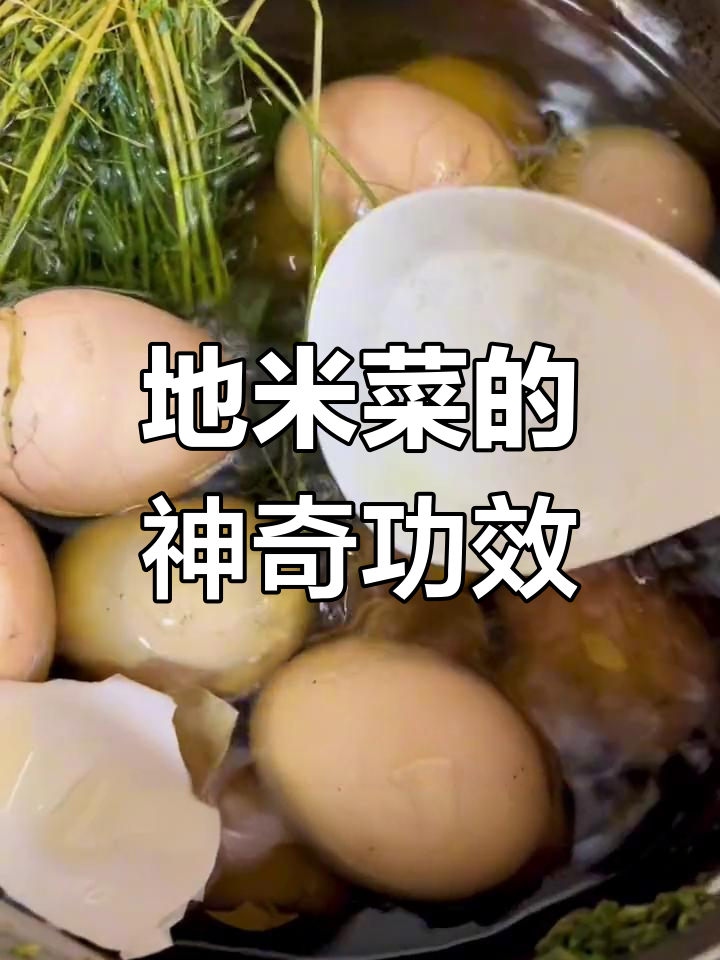 三月三吃地米菜煮蛋,据说能预防头痛