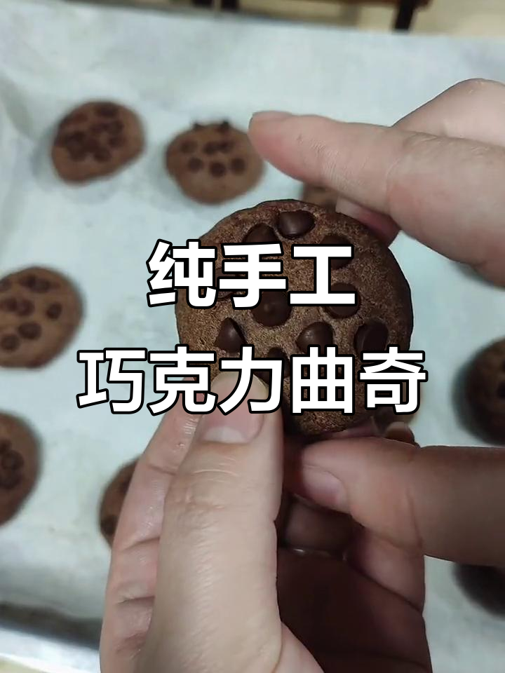 轻松做趣多多巧克力曲奇，零添加更美味
