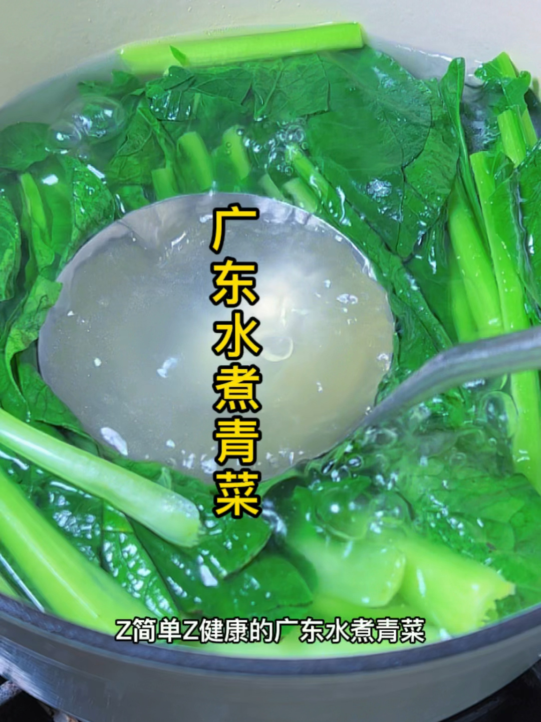 广东水煮青菜