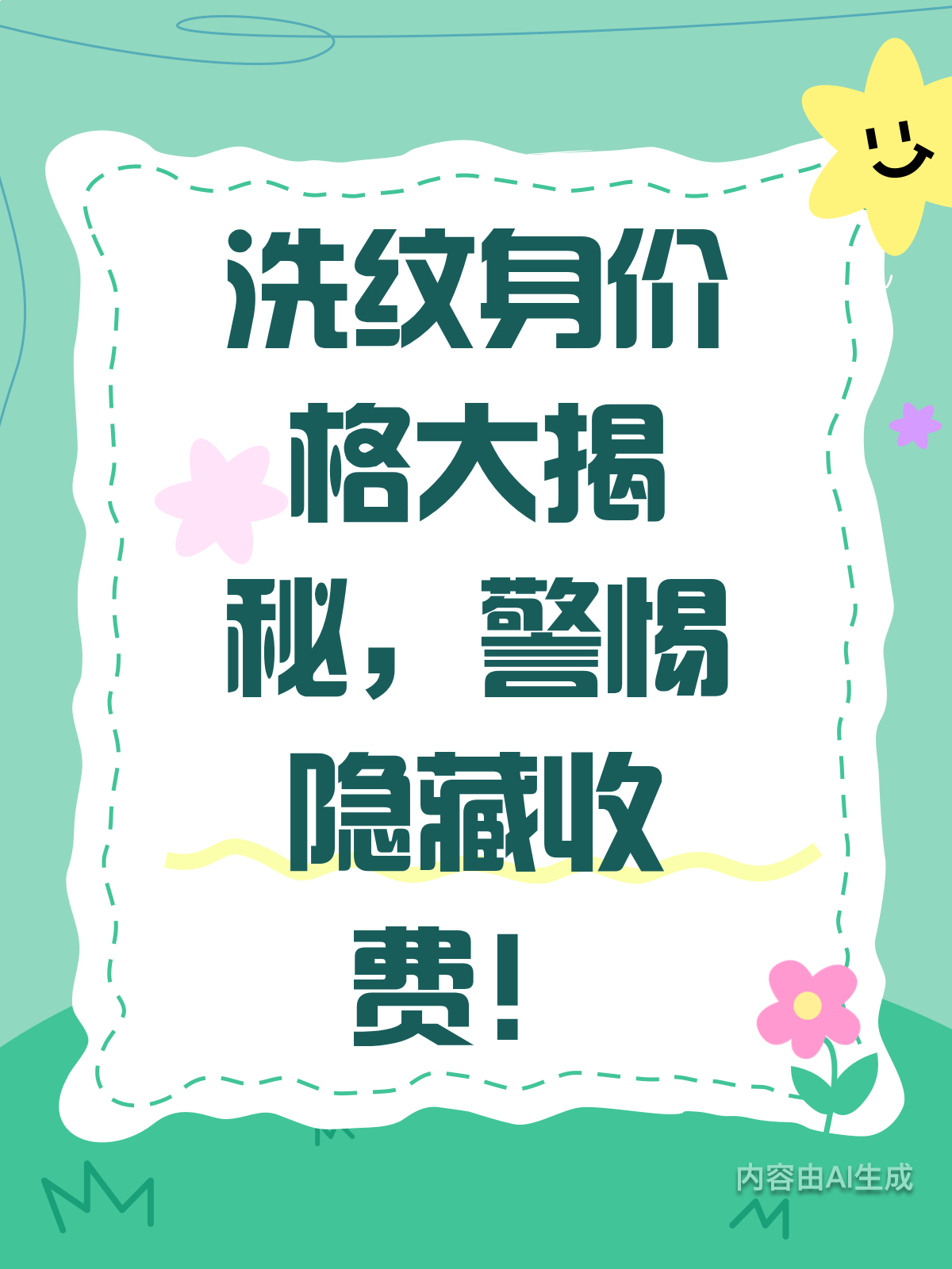 洗纹身价格大揭秘!这些因素决定你的花费