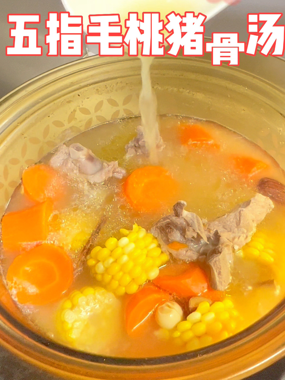 靓汤分享五指毛桃煲猪骨