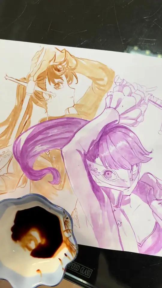 野生菜籽还能用来画画 这么多的菜籽不要浪费,摘回来画画吧