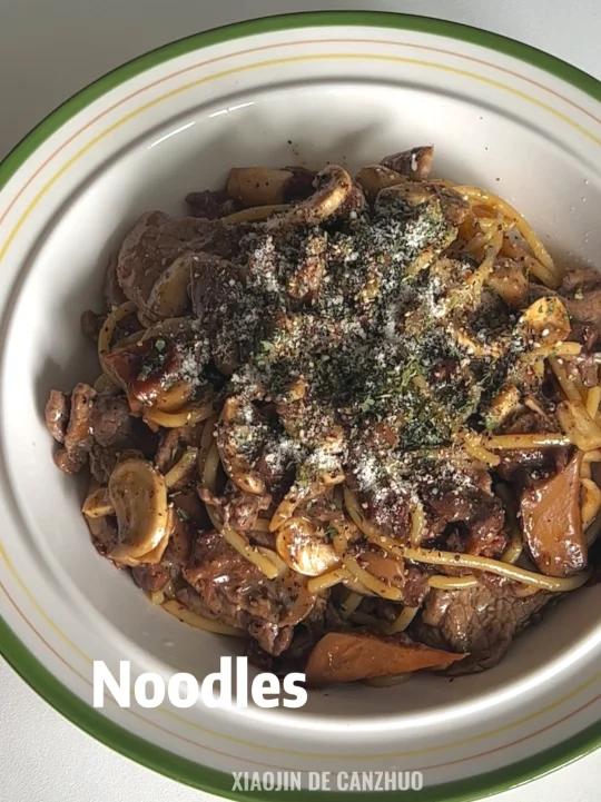 黑胡椒牛肉意面????一口爱上