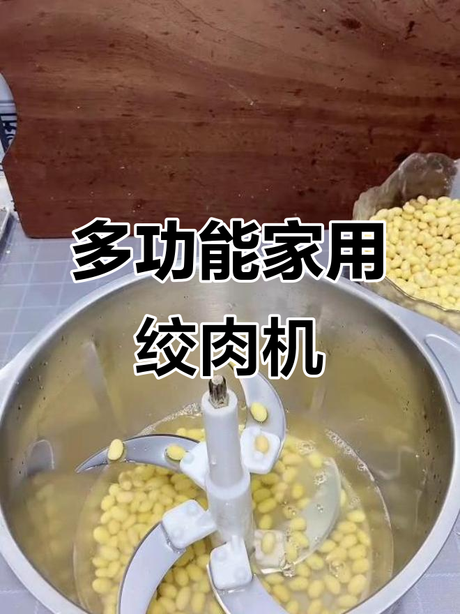 家用绞肉机多功能,豆浆、米浆轻松搞定