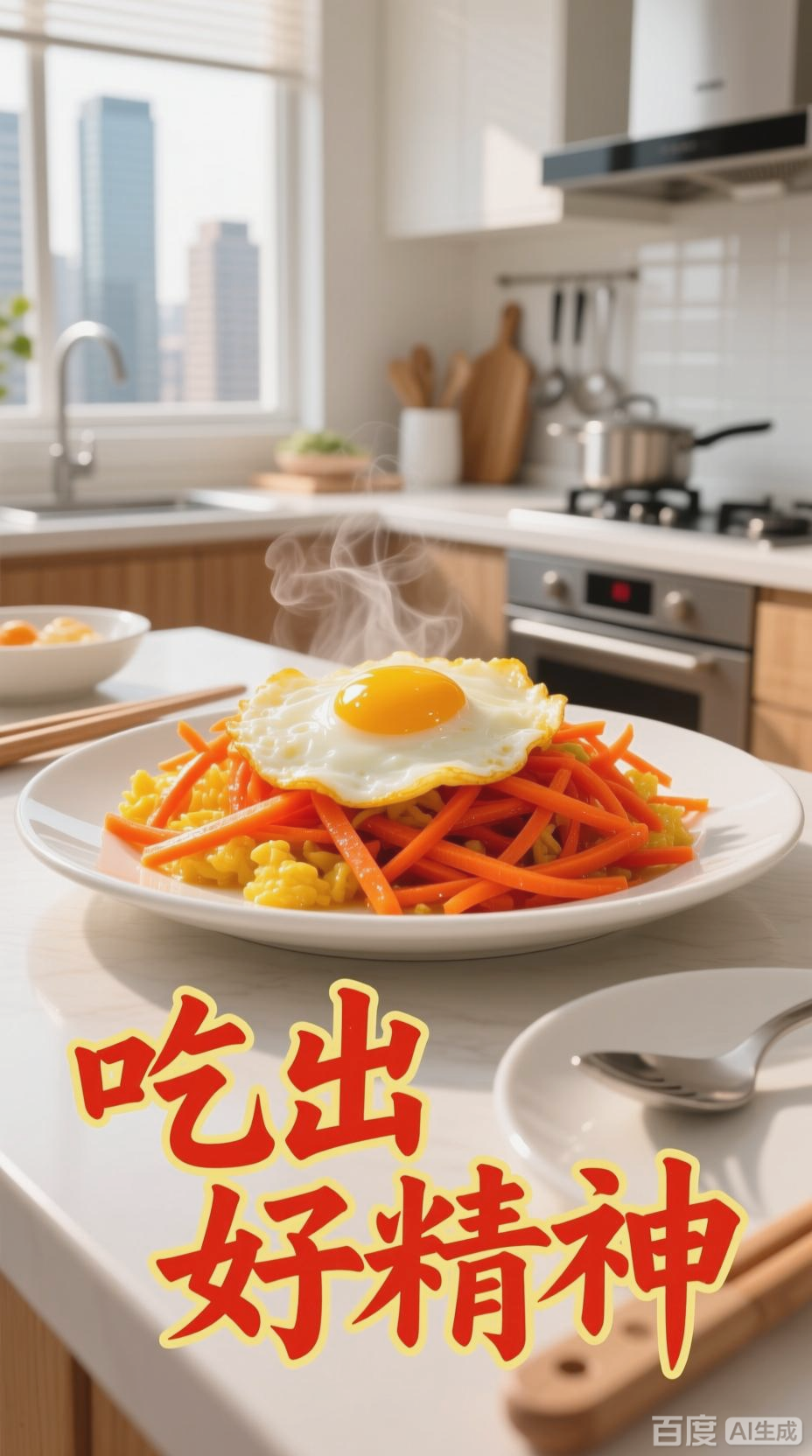 胡萝卜炒鸡蛋，缓解疲劳的养生菜