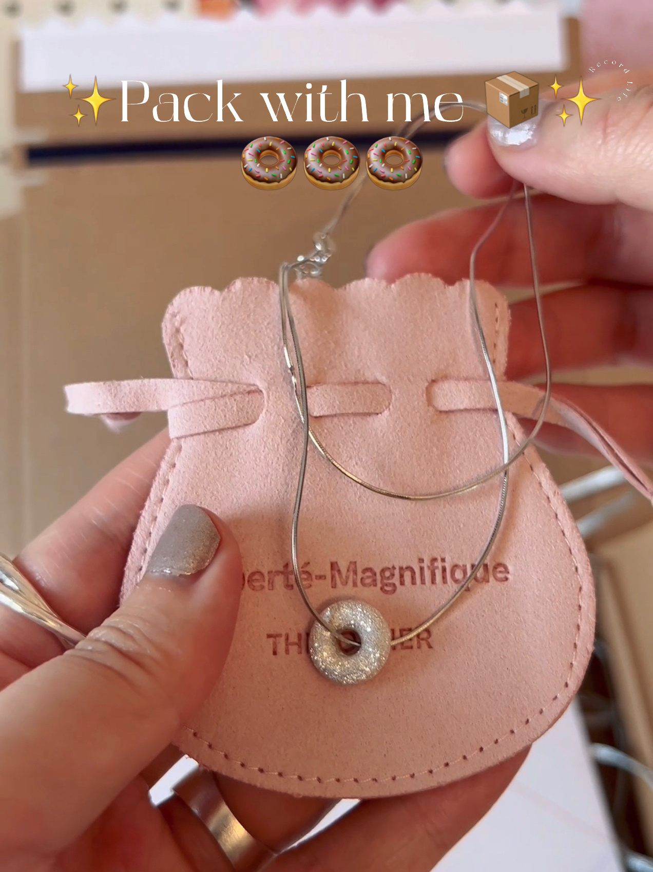 沉浸式vlog|洗澡不用取的甜甜圈