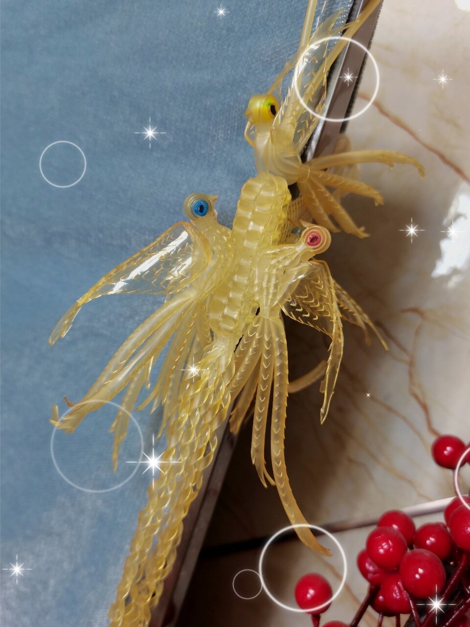 输液管编织爱人鸟!