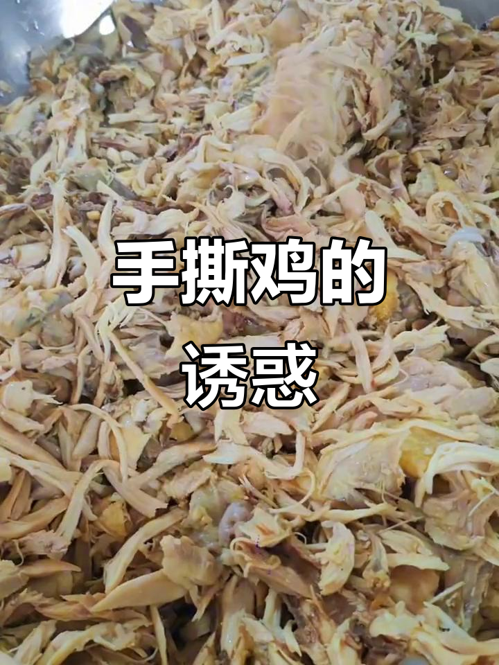 麻辣手撕鸡,香辣开胃,拌饭绝配!