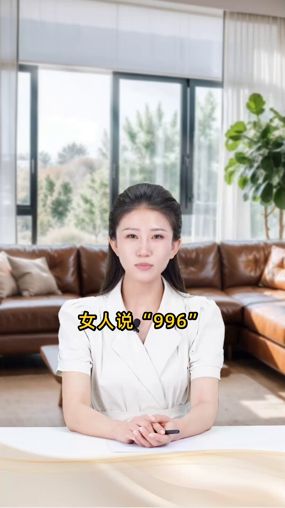 女人说996暗示什么