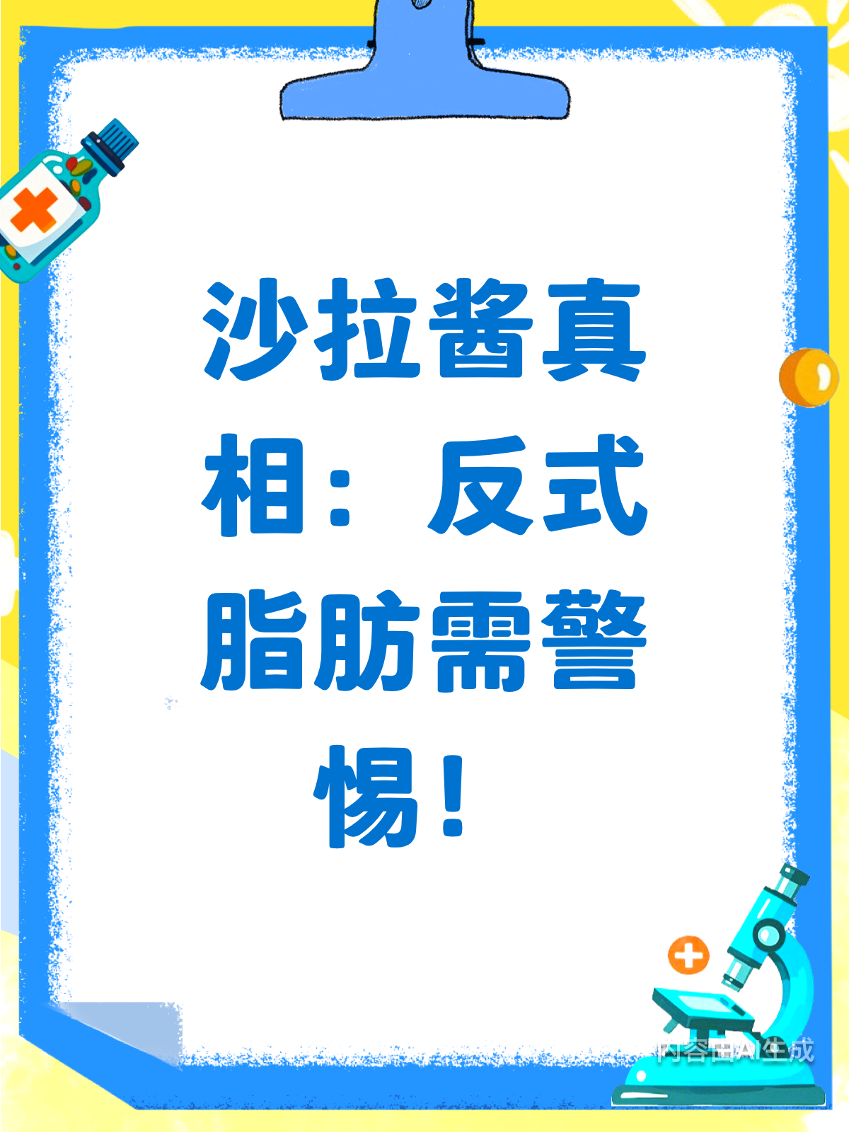 沙拉酱真的低卡无害吗?小心反式脂肪哦!