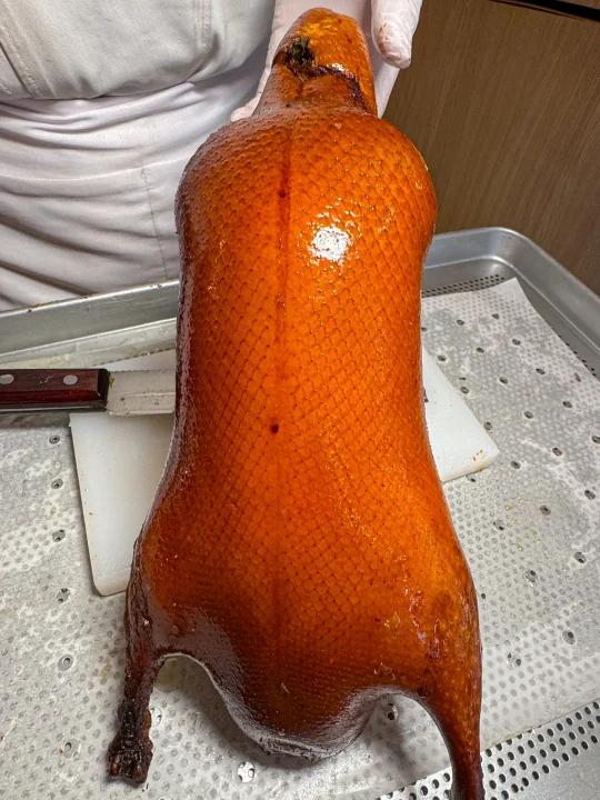 这个烤鸭还可以么……