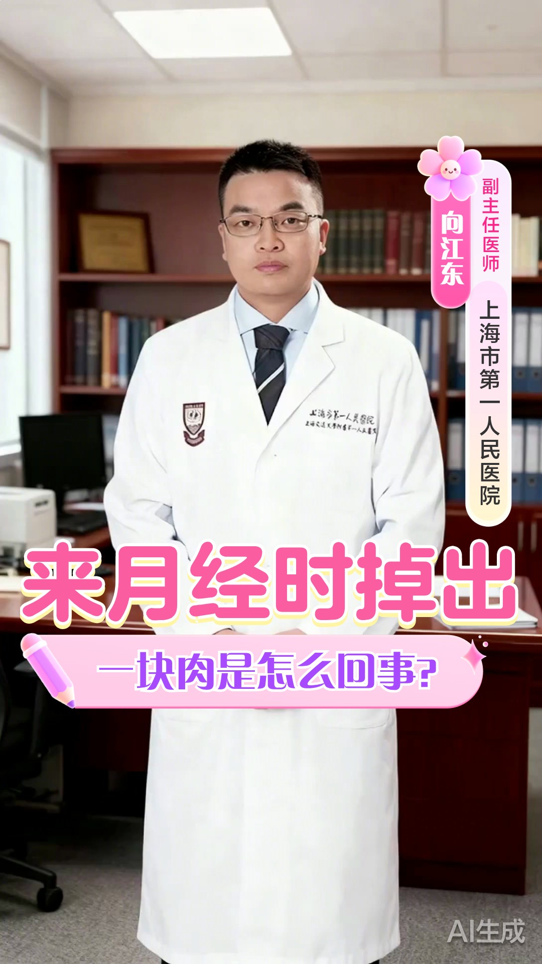 来月经时掉出，一块肉是怎么回事？