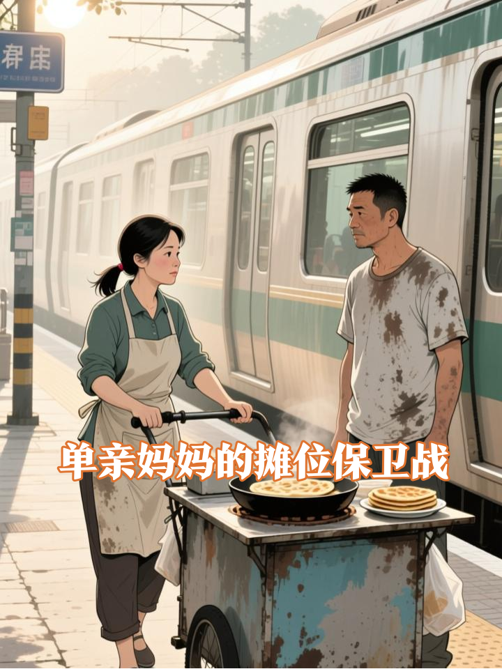 当单亲妈妈的煎饼摊被占之后