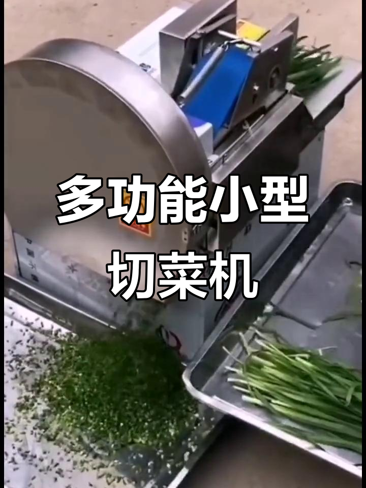 小型多功能切菜机,轻松切片、丝段,商用家用两不误