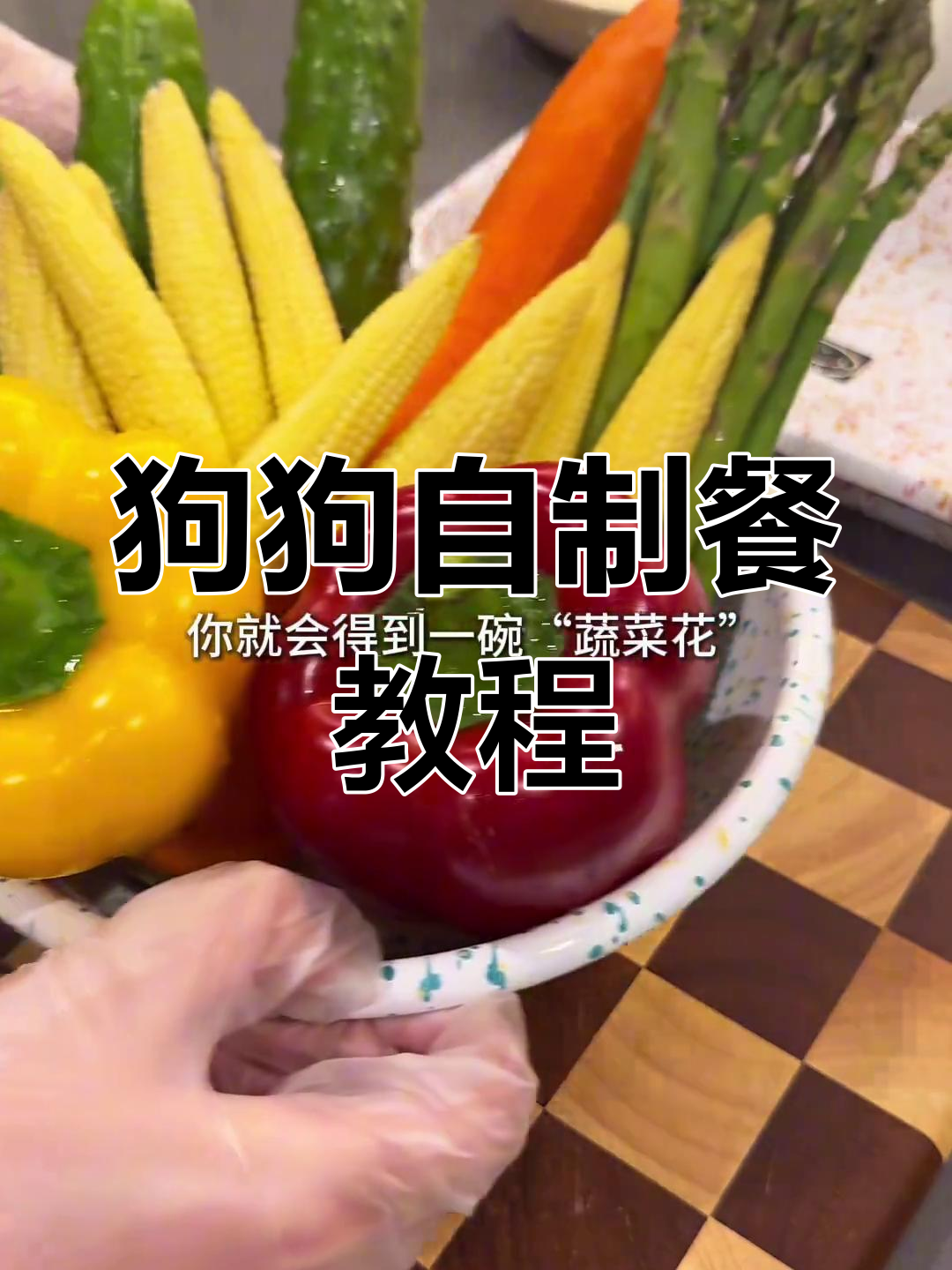 自制狗饭全攻略:蔬菜冻干制作与切菜技巧