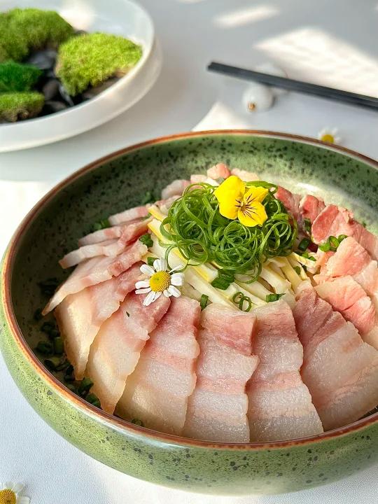 春天的第一口鲜春笋蒸咸肉|春时春味