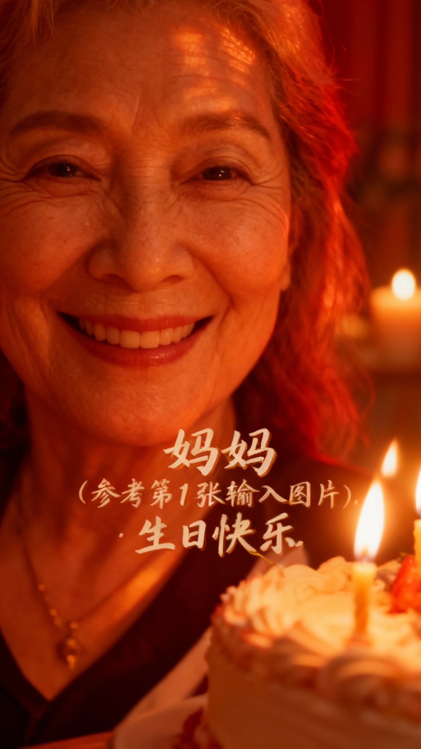 妈妈生日快乐，幸福相伴